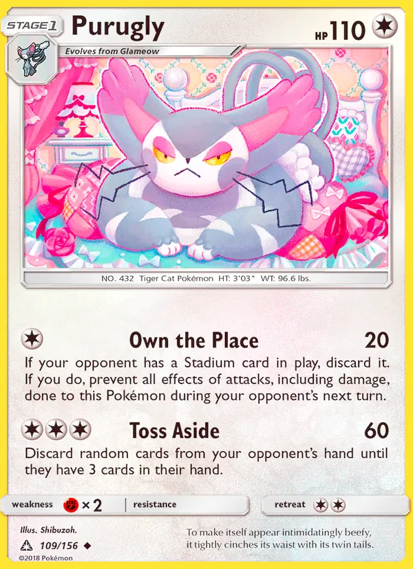 Purugly Ultra Prism 109/156