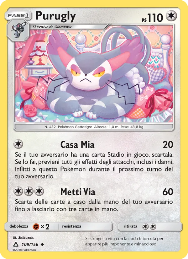 Purugly Ultraprisma 109/156
