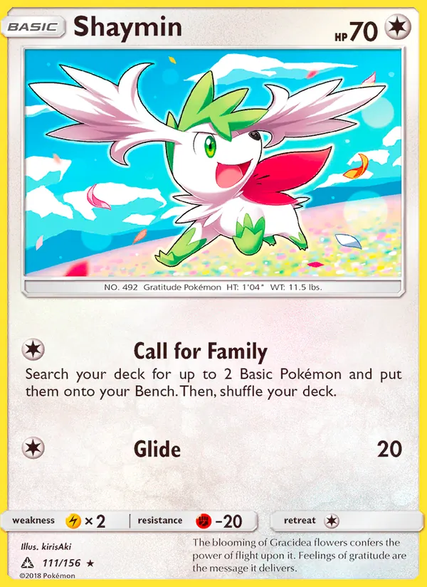 Shaymin Ultra Prism 111/156