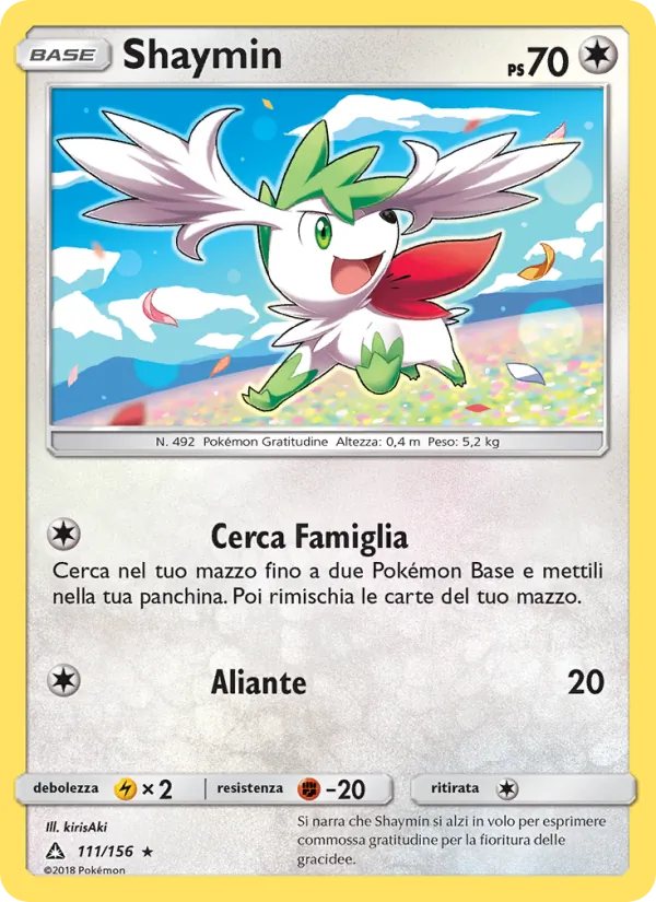 Shaymin Ultraprisma 111/156