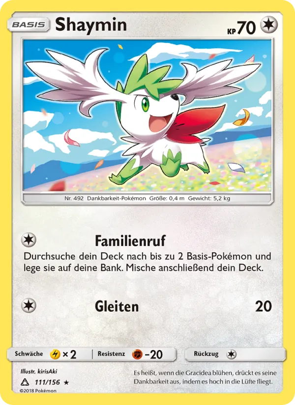 Shaymin Ultra-Prisma 111/156