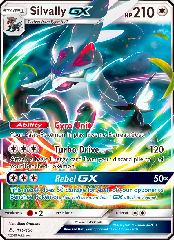 Silvally GX Ultra Prism 116/156