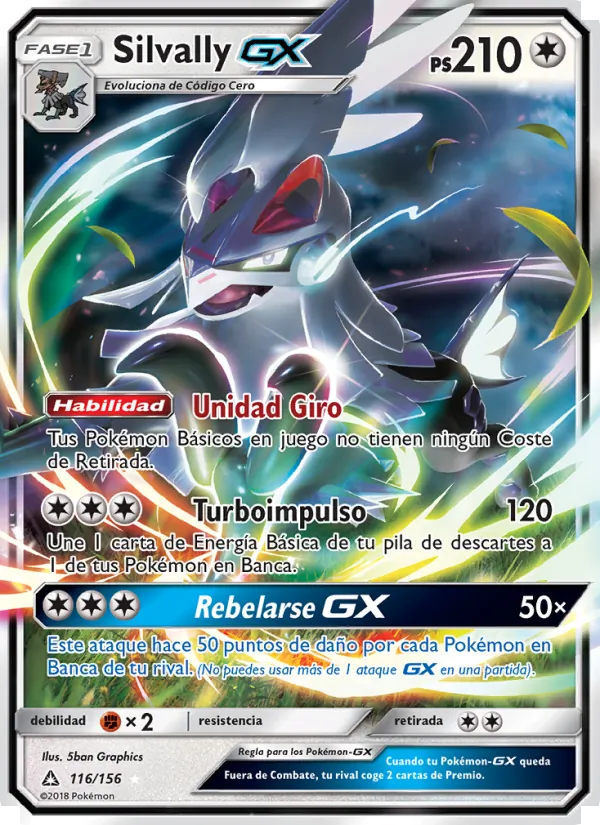 Silvally GX Ultraprisma 116/156