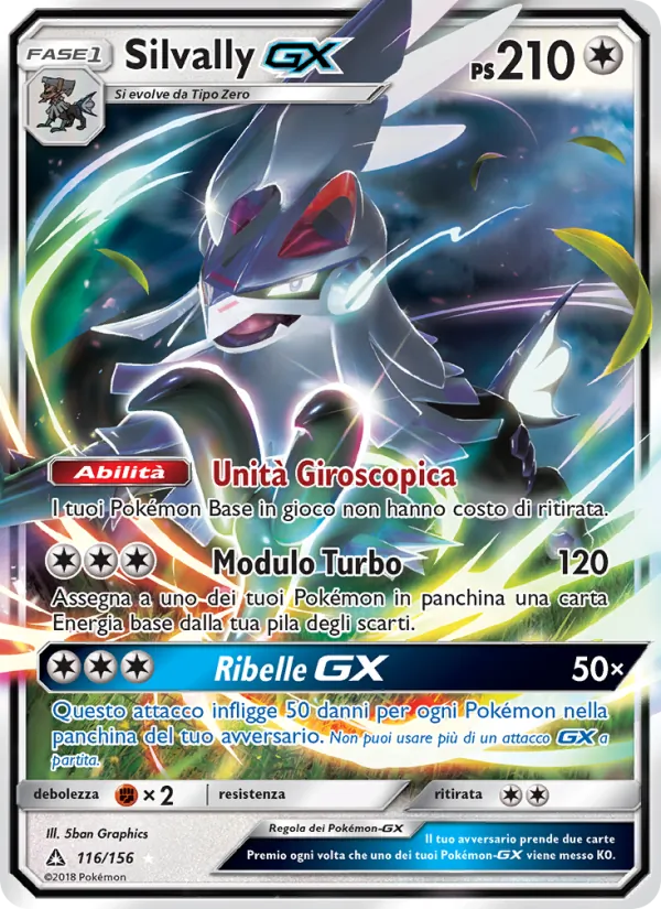 Silvally GX Ultraprisma 116/156