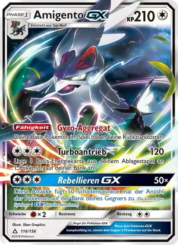 Amigento GX Ultra-Prisma 116/156