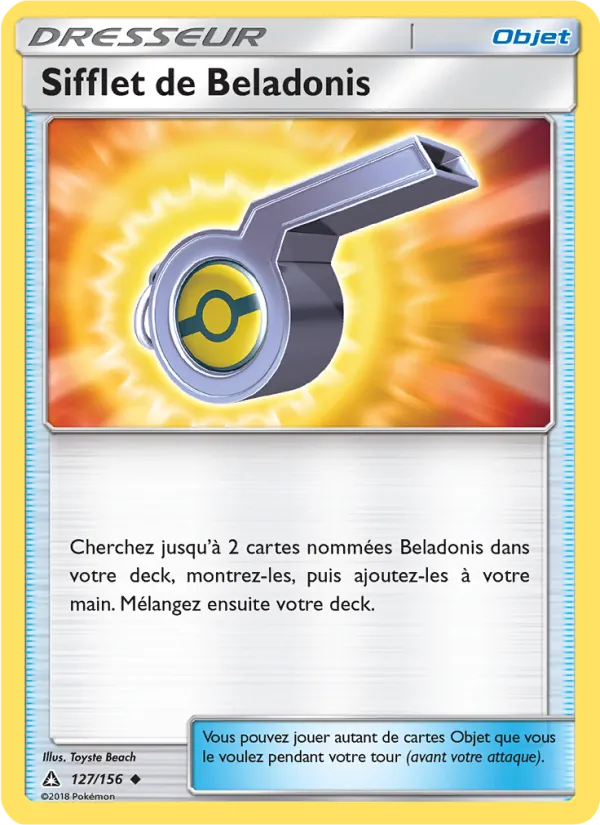 Sifflet de Beladonis Ultra-Prisme 127/156