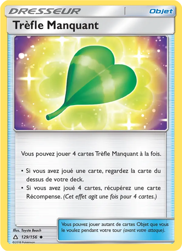 Trèfle Manquant Ultra-Prisme 129/156