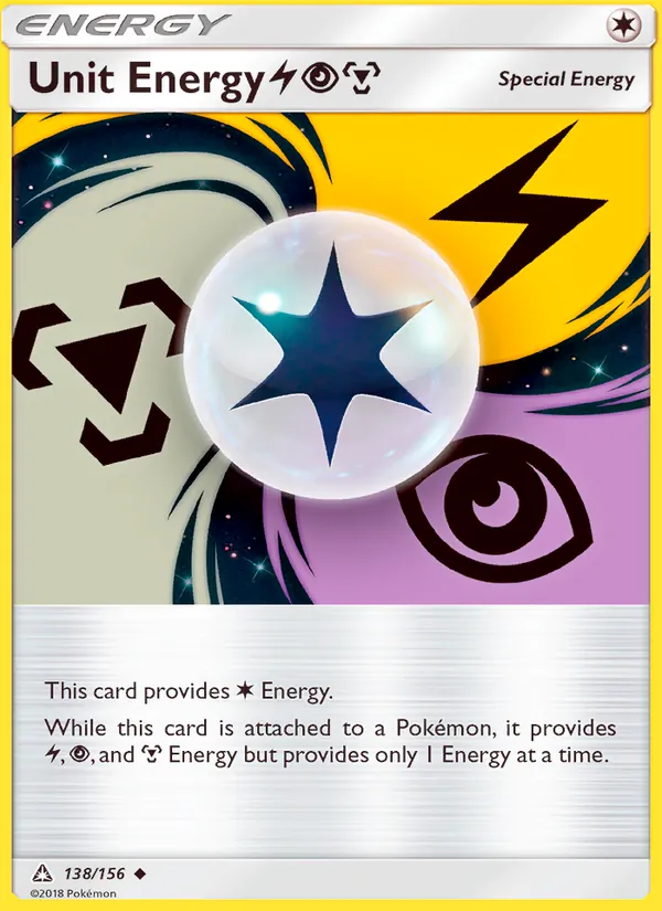 Unit Energy LightningPsychicMetal Ultra Prism 138/156