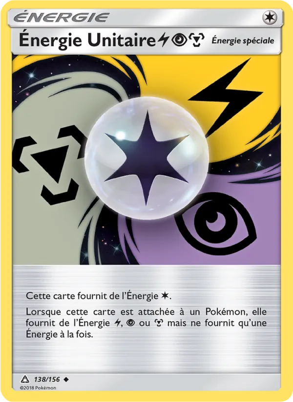 Énergie Unitaire LightningPsychicMetal Ultra-Prisme 138/156