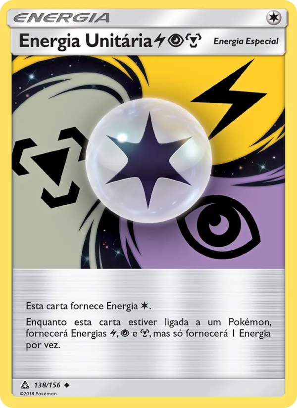 Energia Unitária LightningPsychicMetal Ultra Prisma 138/156
