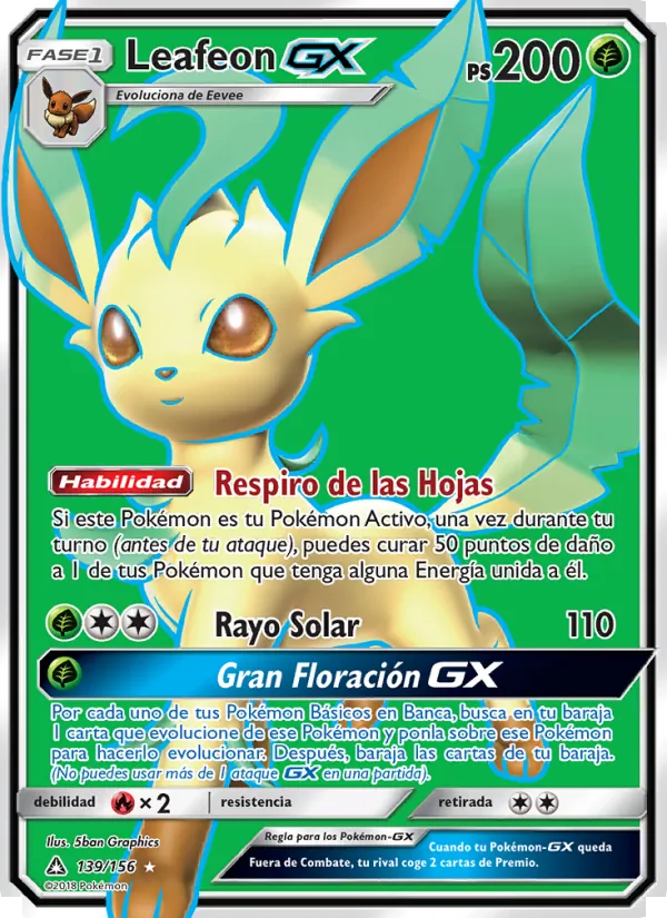 Leafeon GX Ultraprisma 139/156