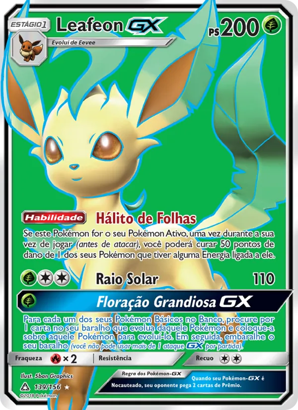 Leafeon GX Ultra Prisma 139/156