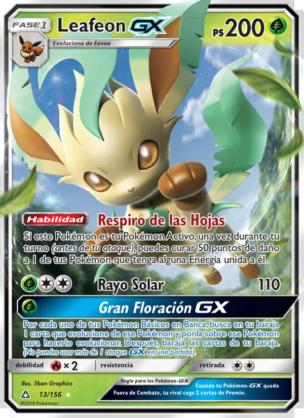 Leafeon GX Ultraprisma 13/156