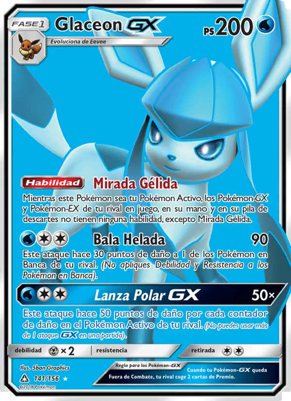 Glaceon GX Ultraprisma 141/156