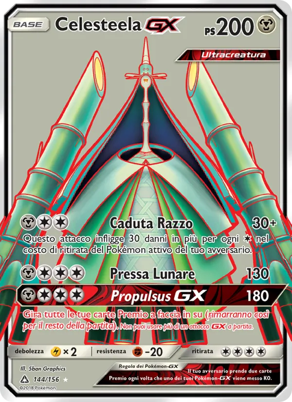 Celesteela GX Ultraprisma 144/156