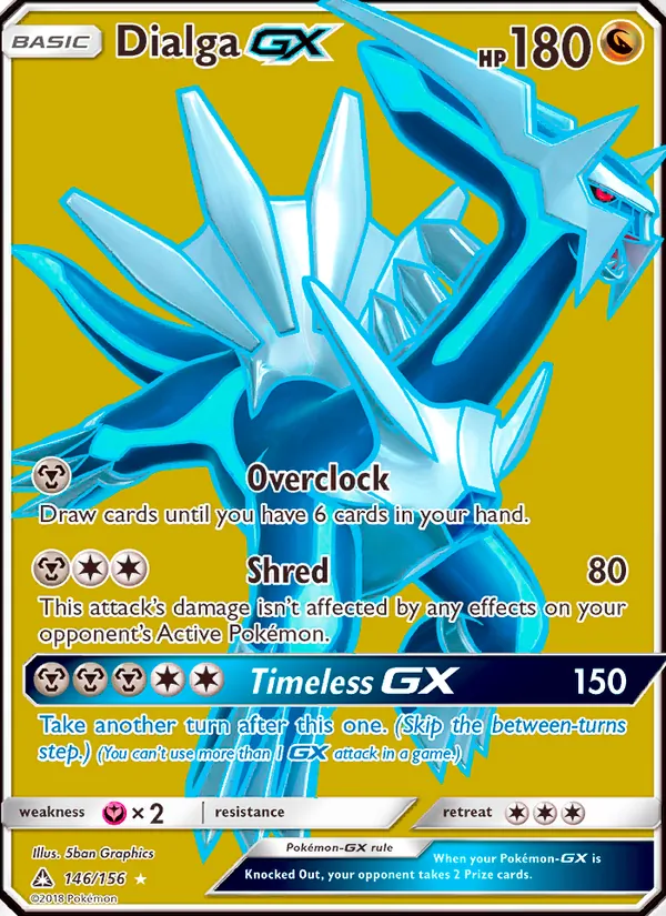 Dialga GX Ultra Prism 146/156
