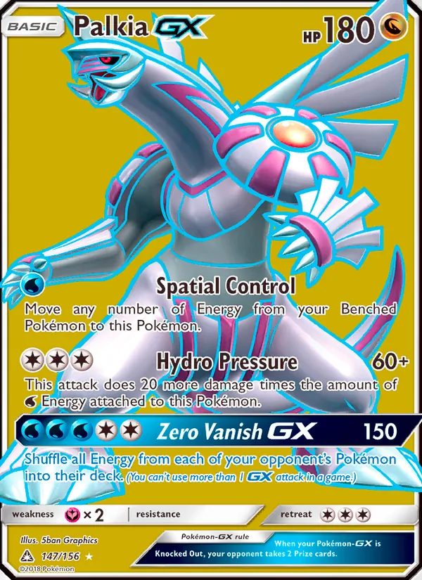 Palkia GX Ultra Prism 147/156