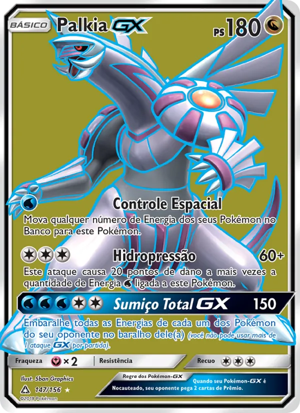 Palkia GX Ultra Prisma 147/156