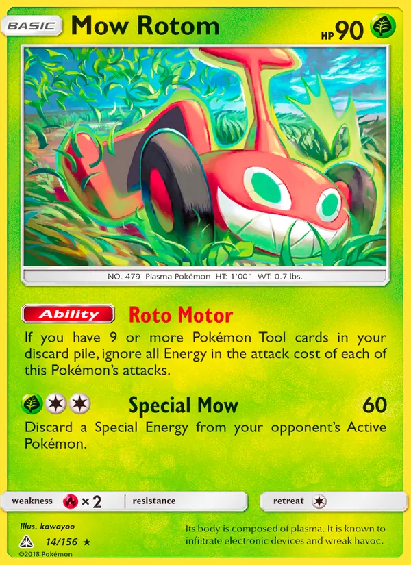 Mow Rotom Ultra Prism 14/156
