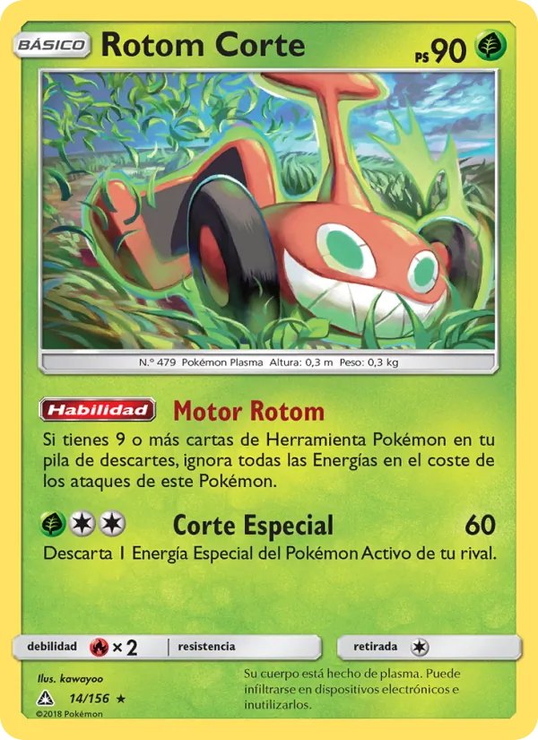 Rotom Corte Ultraprisma 14/156