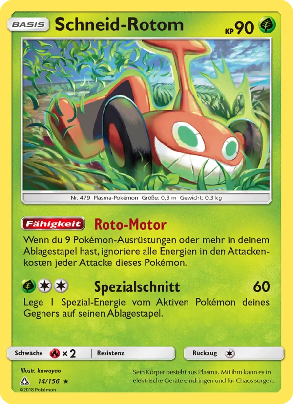 Schneid-Rotom Ultra-Prisma 14/156
