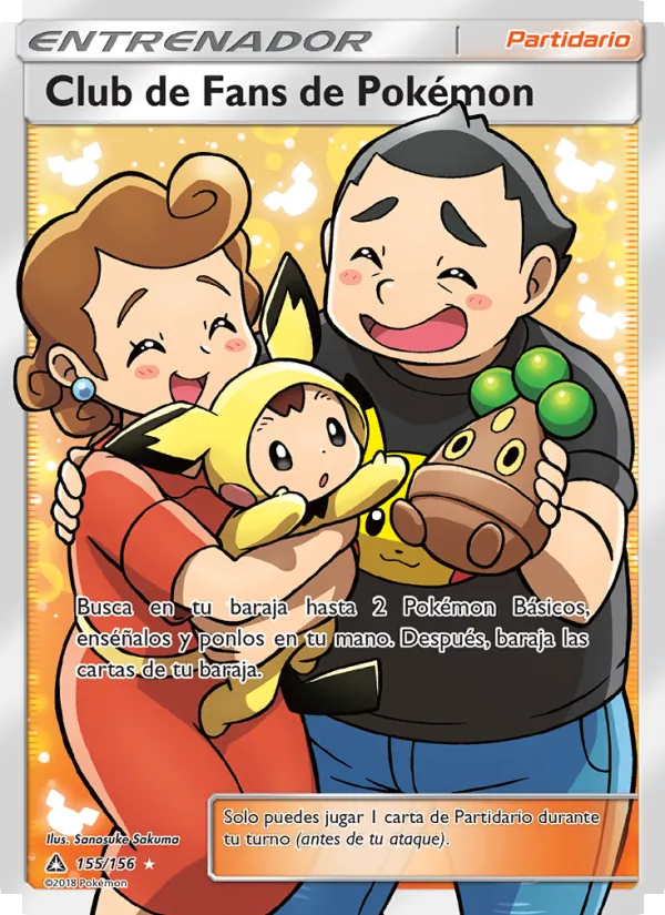 Club de Fans de Pokémon Ultraprisma 155/156