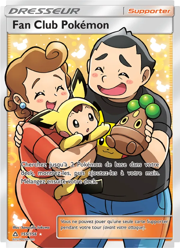 Fan Club Pokémon Ultra-Prisme 155/156