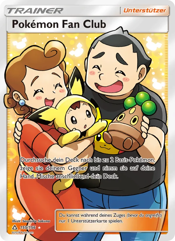 Pokémon Fan Club Ultra-Prisma 155/156