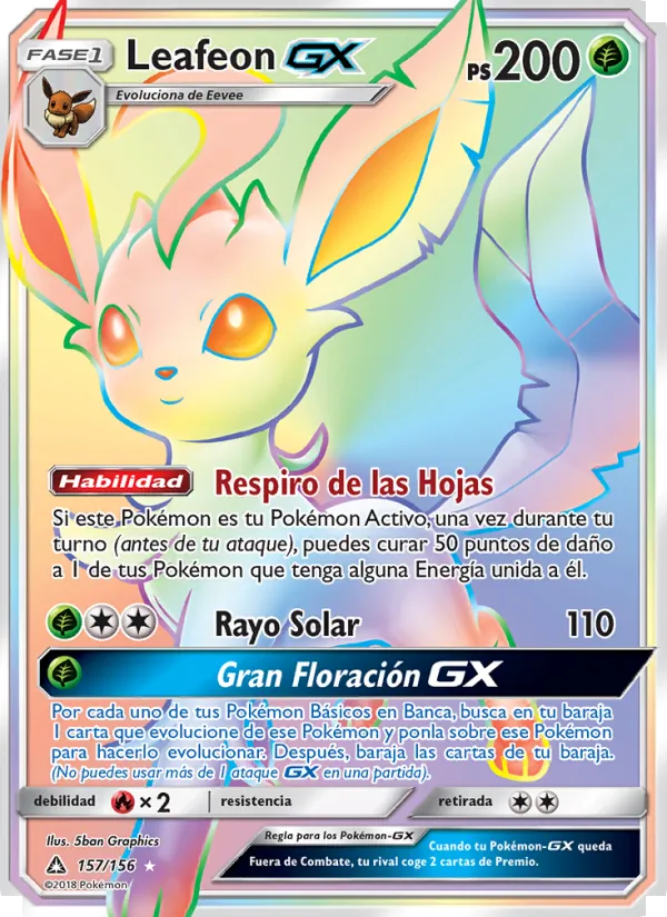 Leafeon GX Ultraprisma 157/156
