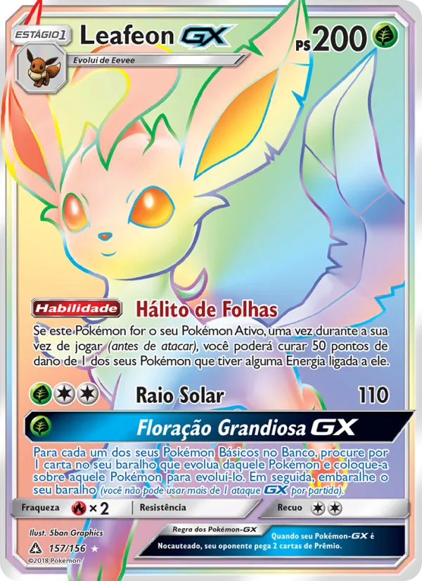 Leafeon GX Ultra Prisma 157/156