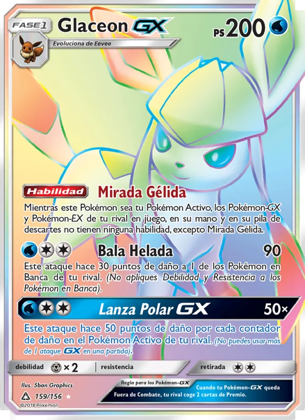 Glaceon GX Ultraprisma 159/156