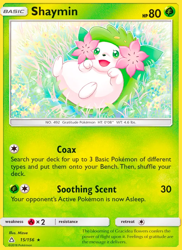 Shaymin Ultra Prism 15/156