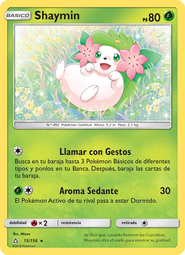 Shaymin Ultraprisma 15/156