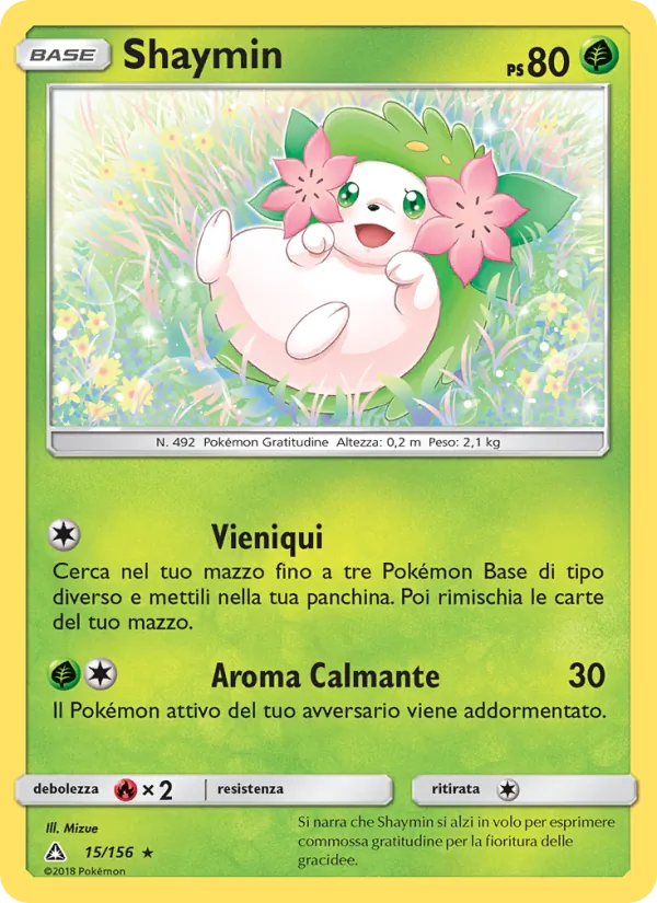 Shaymin Ultraprisma 15/156