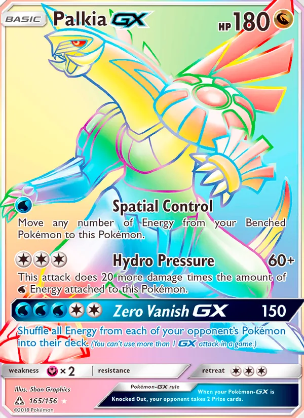 Palkia GX Ultra Prism 165/156