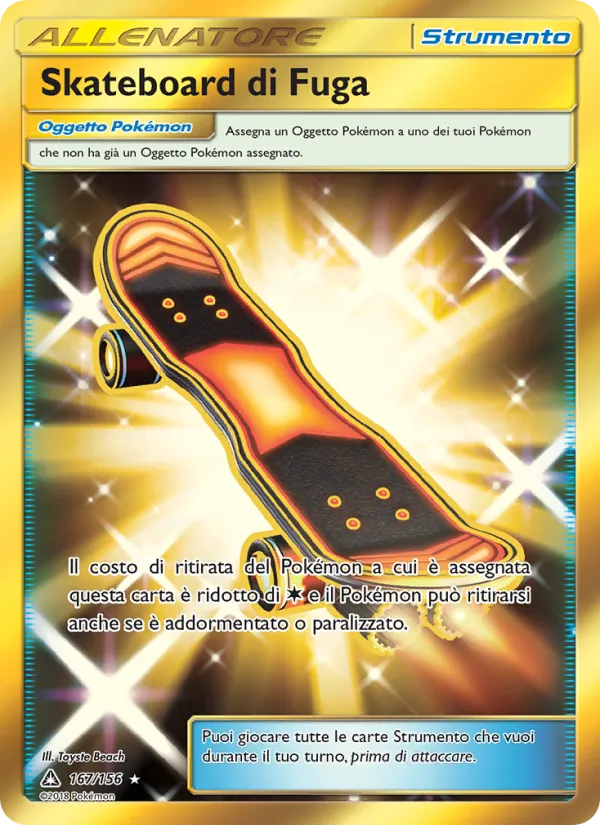 Skateboard di Fuga Ultraprisma 167/156