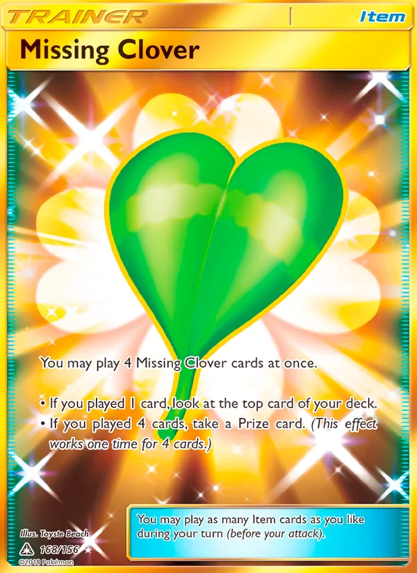 Missing Clover Ultra Prism 168/156