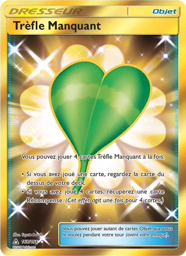 Trèfle Manquant Ultra-Prisme 168/156