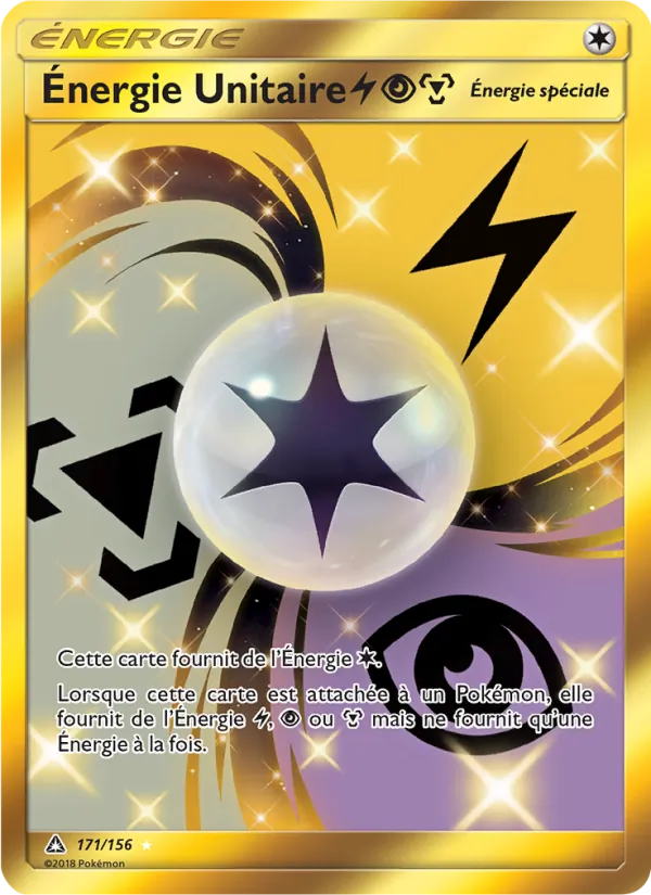 Énergie Unitaire LightningPsychicMetal Ultra-Prisme 171/156