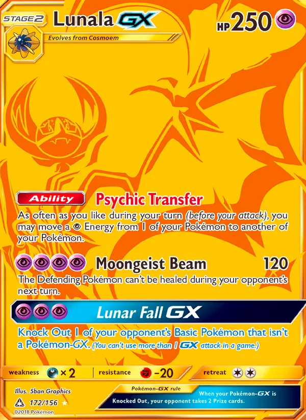 Lunala GX Ultra Prism 172/156