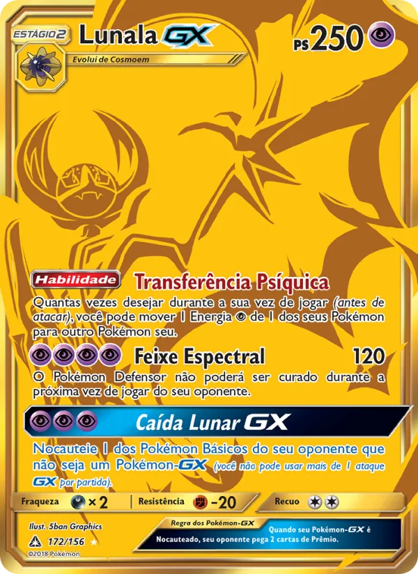 Lunala GX Ultra Prisma 172/156
