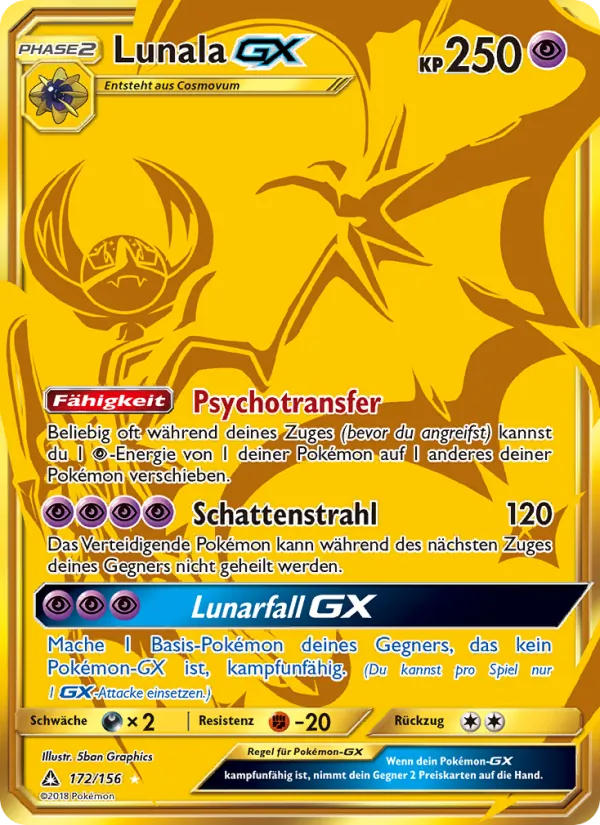 Lunala GX Ultra-Prisma 172/156