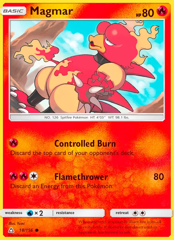 Magmar Ultra Prism 18/156
