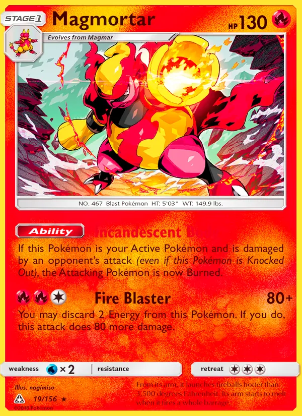 Magmortar Ultra Prism 19/156