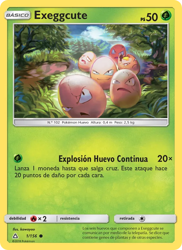 Exeggcute Ultraprisma 1/156