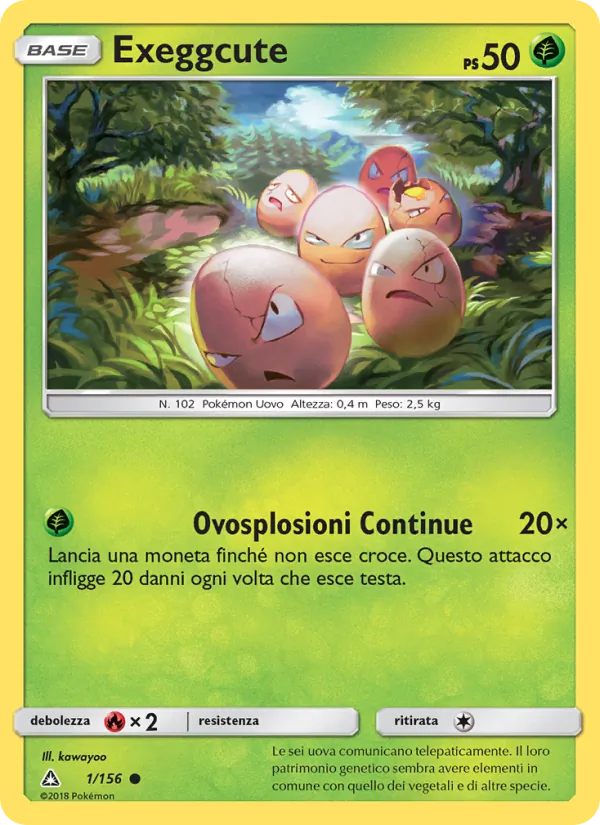 Exeggcute Ultraprisma 1/156