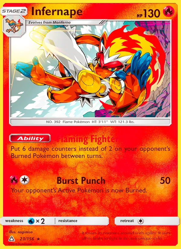 Infernape Ultra Prism 23/156