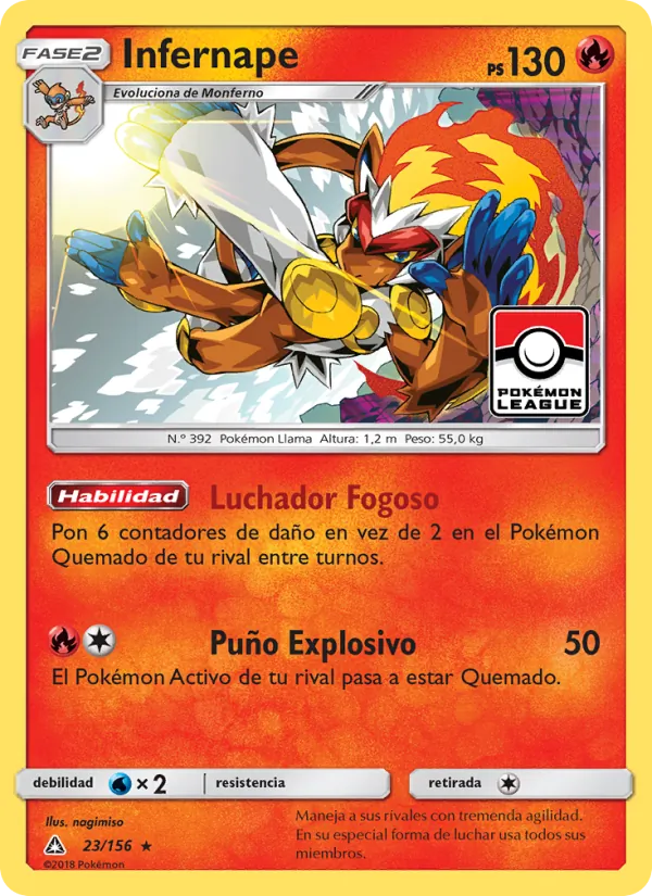 Infernape Ultraprisma 23/156