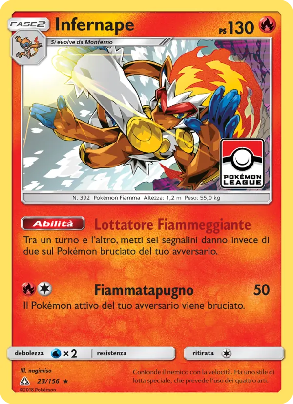 Infernape Ultraprisma 23/156