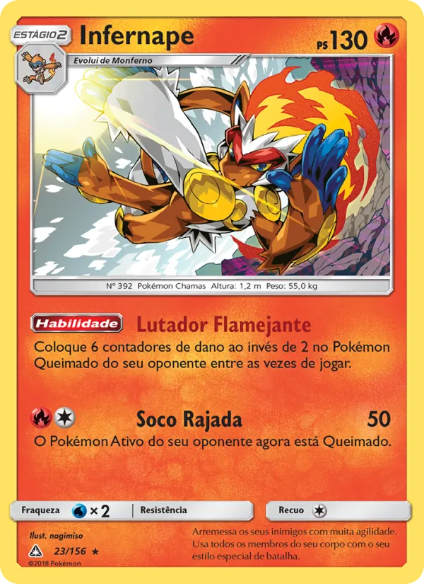Infernape Ultra Prisma 23/156